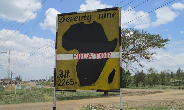 El ecuador y el efecto Coriolis en Kenya
