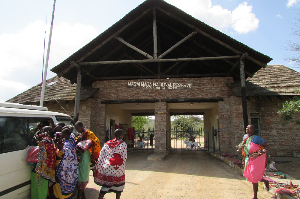 puerta de entrada Masai Mara