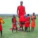 Tradicionales saltos de los guerreros Masais