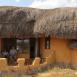 Habitaciones del Samburu Sopa Lodge, imitando a las chozas de la tribu Samburu