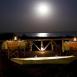 Cena a la luz de la luna en Burundu Tented Camp
