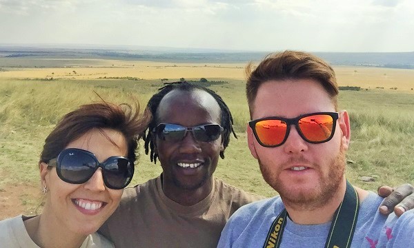 Viajeros en Kenya, Africa